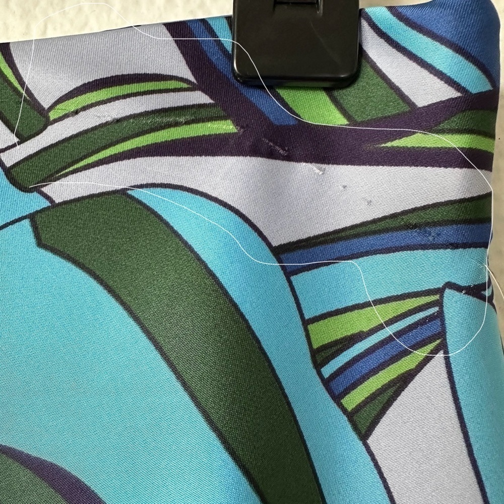 HOUSE OF HARLOW Maxi Geometric Pattern Elastic Waist Fringes Skirt BNWT - Picture 8 of 11